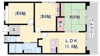 物件の間取り画像