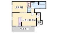 物件の間取り画像
