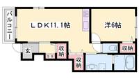 物件の間取り画像