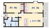 コンフォルト スクエアの間取り