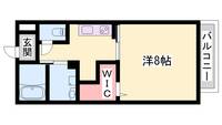 グランドレイク東条106の間取り