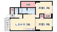 物件の間取り画像