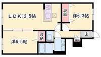 テネラメンテA102の間取り
