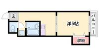 レジデンス西庄の間取り