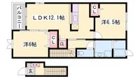 物件の間取り画像