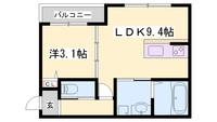 物件の間取り画像