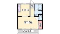 サニーベル102の間取り