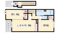 物件の間取り画像