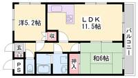 物件の間取り画像