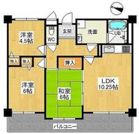 物件の間取り画像