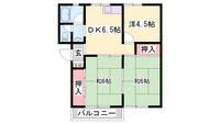 新野辺マンション102の間取り