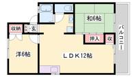 エクセレントパレスA棟202の間取り