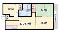 サンハイム多木の間取り