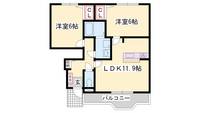 物件の間取り画像