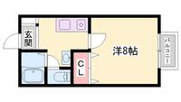 サン・コーポ横座の間取り