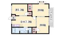 物件の間取り画像