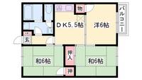 エスポアヒルズⅠの間取り
