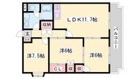 物件の間取り画像