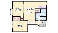 物件の間取り画像