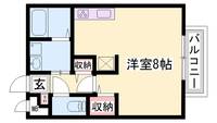 コンフォートテクノⅡ A棟105の間取り
