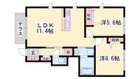 物件の間取り画像