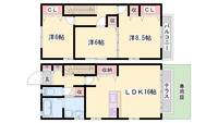 物件の間取り画像