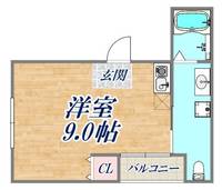 エルパラッツォ新神戸の間取り