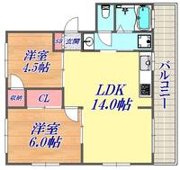 物件の間取り画像
