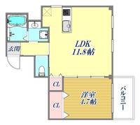 物件の間取り画像