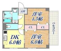 グレイスハイツ東須磨の間取り