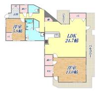 物件の間取り画像