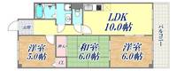 シャトレンうぐいすの間取り