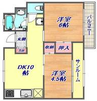 物件の間取り画像