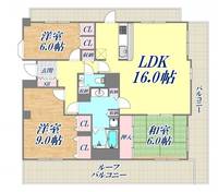 物件の間取り画像
