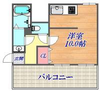 永光ビルディング熊内橋の間取り