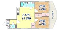 物件の間取り画像