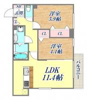 物件の間取り画像