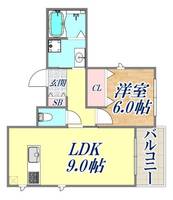 アイテラス本山301の間取り
