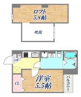 物件の間取り画像