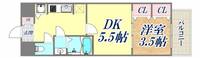 LAV神戸三宮の間取り