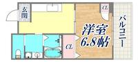 グランドハイツ岸本の間取り