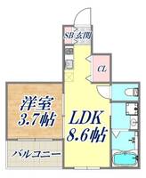物件の間取り画像