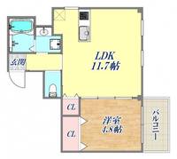 物件の間取り画像