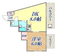メゾンTAKATAの間取り