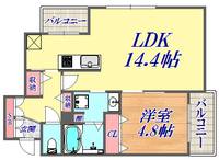 物件の間取り画像