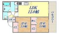 物件の間取り画像