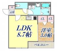 物件の間取り画像