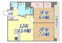 ワコーレアルテ上筒井の間取り