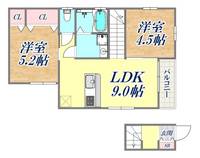 KARIN上沢フロントの間取り