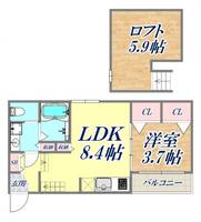 物件の間取り画像